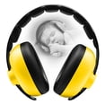 thumbnail image 2 of Baby Ear Muffs Noise Protection, Baby Headphones for Noise, Comfortable Baby Headphones Against Hearing Damage and Improves Sleep for Kids for 0-3 Years Babies(Yellow), 2 of 8