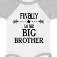 thumbnail image 4 of Inktastic Finally I'm the Big Brother Boys Baby Bodysuit, 4 of 5