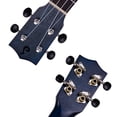 thumbnail image 3 of Ukulele C-08 de 23 pulgadas en azul, cuerpo de madera contrachapada, diapasón y puente de madera tecnológica, afinadores abiertos, incluye funda, afinador, correa, púas, paño de limpieza y capo., 3 of 6