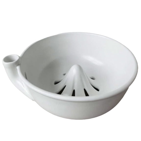 ievspot Drainage Bowl for Fresh Fruit Ceramic Berry Colander Bowl Self-spinning Ceramic Berry Washing Bowl 360° Vortex Drain Spinner for Fruits for New