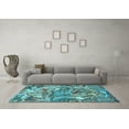 thumbnail image 3 of Ahgly Company Indoor Rectangle Animal Light Blue Traditional Area Rugs, 7' x 9', 3 of 4