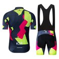 thumbnail image 2 of Summer Men's Cycling jersey Wear Strap Suit Set Ropa with Gel Pad MTB Bicycle, 2 of 3