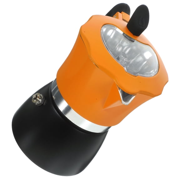 BESTYASH Portable Yellow Hand Brewing Coffee Maker for Home Use, Aluminum Alloy and Plastic, 1 Piece