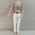 thumbnail image 4 of 3 Piezas de Ropa de de Acción 1: 6 - Camiseta de con Cuello - Ropa para Cuerpo Femenino + + Ne, 4 of 9