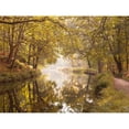 thumbnail image 3 of Frank, Assaf 18x15 Black Modern Framed Museum Art Print Titled - Basingstoke canal, 3 of 5