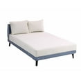 thumbnail image 4 of Juego de cama en miniatura para muñecas a escala 1/12, cama en miniatura para decoración de paisajes. Azul, 4 of 8