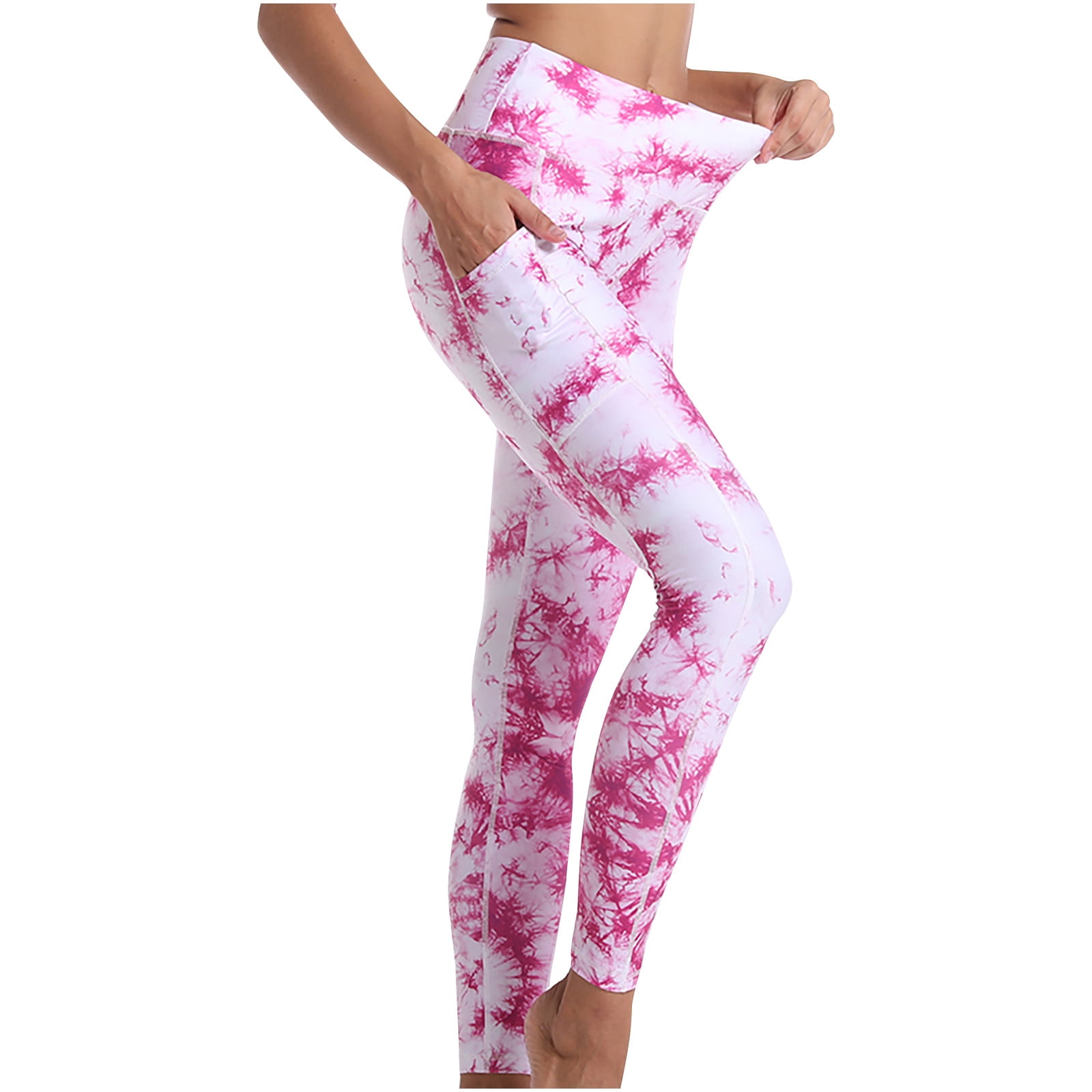 Ladies Casual Tummy Control Essentials Workout Wide Leg Trouser Printed Pant Leggings ♥Womens High Waist Yoga Pants Ladies Casual Tummy Control Essentials Workout Wide Leg Trouser Printed Pant Leggings ♥Womens High Waist Yoga Pants