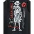 thumbnail image 5 of One Piece Shirt Men's Luffy Front and Back Print Short Sleeve Tee, 5 of 5