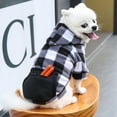 thumbnail image 4 of Warm With Pocket - Hoodie Dog Clothes Sweater Puppy Fall Dogs Girl For Small Winter Pet clothes Sweater for Small Dogs with Zipper Winter Dog Clothes for Small Dogs Dog, 4 of 7