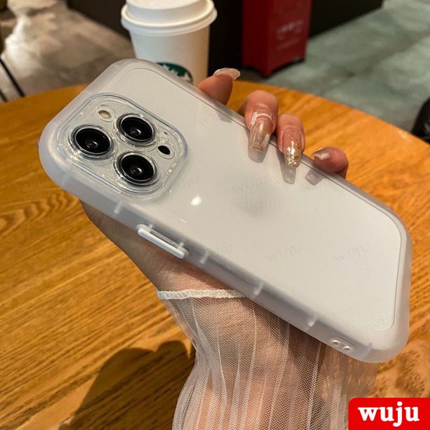 WUJU Cute Candy Funda Suave Transparente A Prueba De Golpes Compatible Para iPhone 11 12 13 14 Pro Max XS XR X 7 8 Plus SE Trasera De TPU