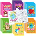 thumbnail image 1 of Libros para colorear con versículos bíblicos Dvbonike, 24 unidades, para niños de 4 a 8 años, 1 of 7