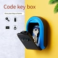 thumbnail image 3 of Wall Mount Key Storage Combination Lock Key Lock Box For Home Office Key Safe Secret Storage Box Organizer, 3 of 9