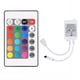 thumbnail image 1 of Control Remoto de 24 Teclas + Controlador LED DC12V Caja de Control RGB Controlador de Tira de Luz IR para Tira de Luz RGB 5050 2835, 1 of 5