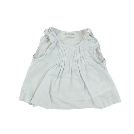 

Pre-owned Sticky-Fudge Girls Blue Dress size: 3-6 Months