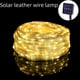 thumbnail image 1 of Luces de cadena de cuero solares de bajo voltaje para exteriores, luces LED de cobre, luces decorativas para patio, 1 of 5