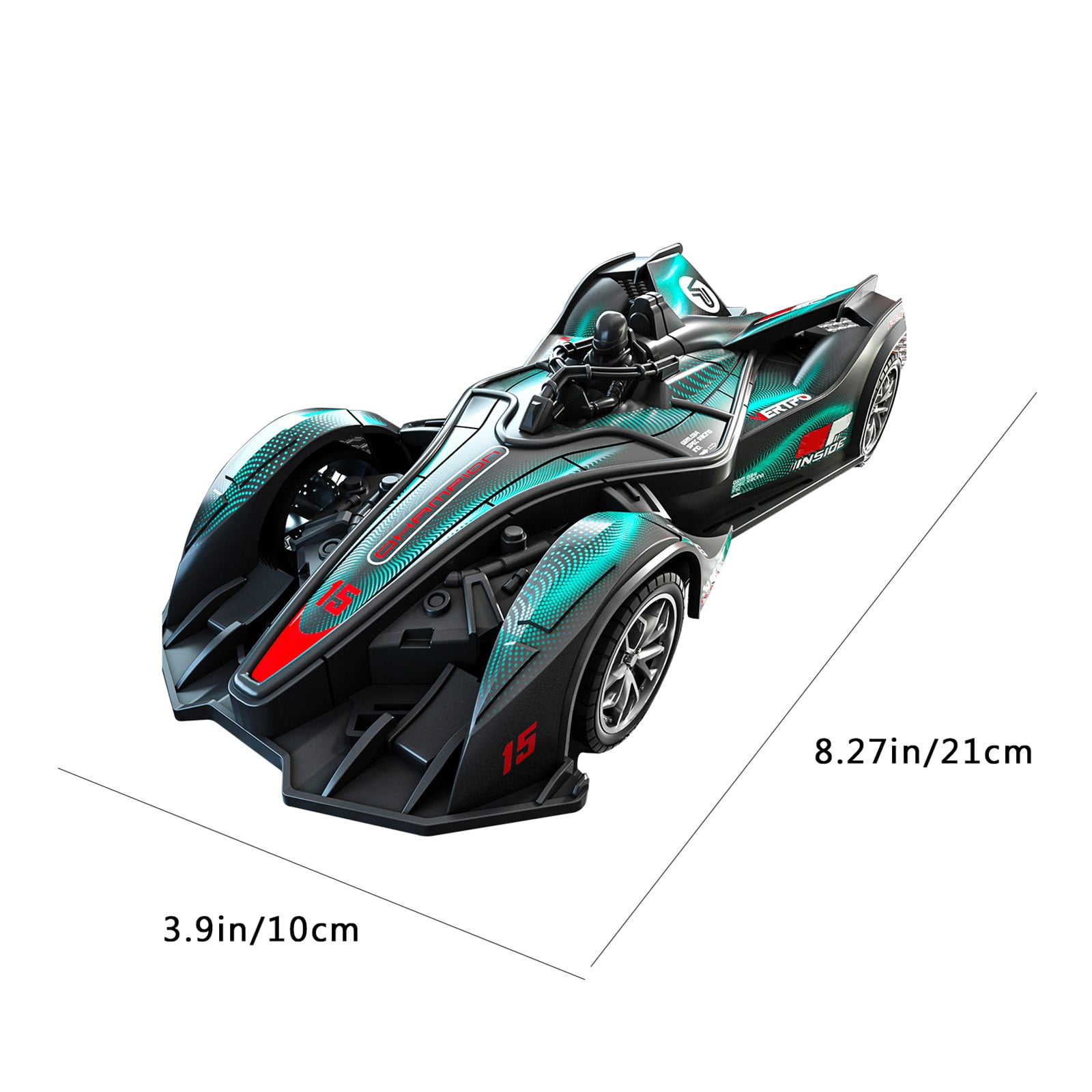 Lekihaqq 2 Packs 2.4GHz RC Drift Car High Speed Stunt Vehicle Rechargeable All Terrain Drifting Toy with LED Lights Remote Control Off Road Racing Car for Adults