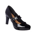 thumbnail image 1 of Zapatilla Mujer Moda Casual Formal Tirante Charol Negro negro 26 Incógnita 040D1H, 1 of 7