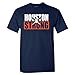 thumbnail image 3 of Xtreme Apparrel Houston Strong Crossed Bats Shirt (Navy, 5XL), 3 of 4