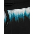 thumbnail image 4 of No Boundaries Men's and Big Men's French Terry Jogger Pants, Black Acid Wash, 4 of 5