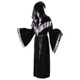 thumbnail image 2 of Halloween Cosplay Cape Cape Capuche Cape Longue pour Partie Mascarade Rôle Jouer M, 2 of 10