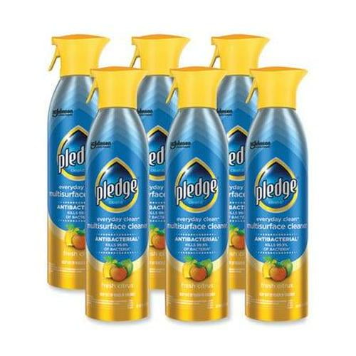 Sc Johnson Multi-Surface Cleaner, Aerosol Spray, 9.7 Oz, Fresh Citrus, 6 PK