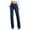 *Dark Blue, variant on ClodeEU Women's Straight Jeans,Classic Stretchy Denim Pants ,Casual Trouser Jeans with Pockets Light Blue,Womens Plus M