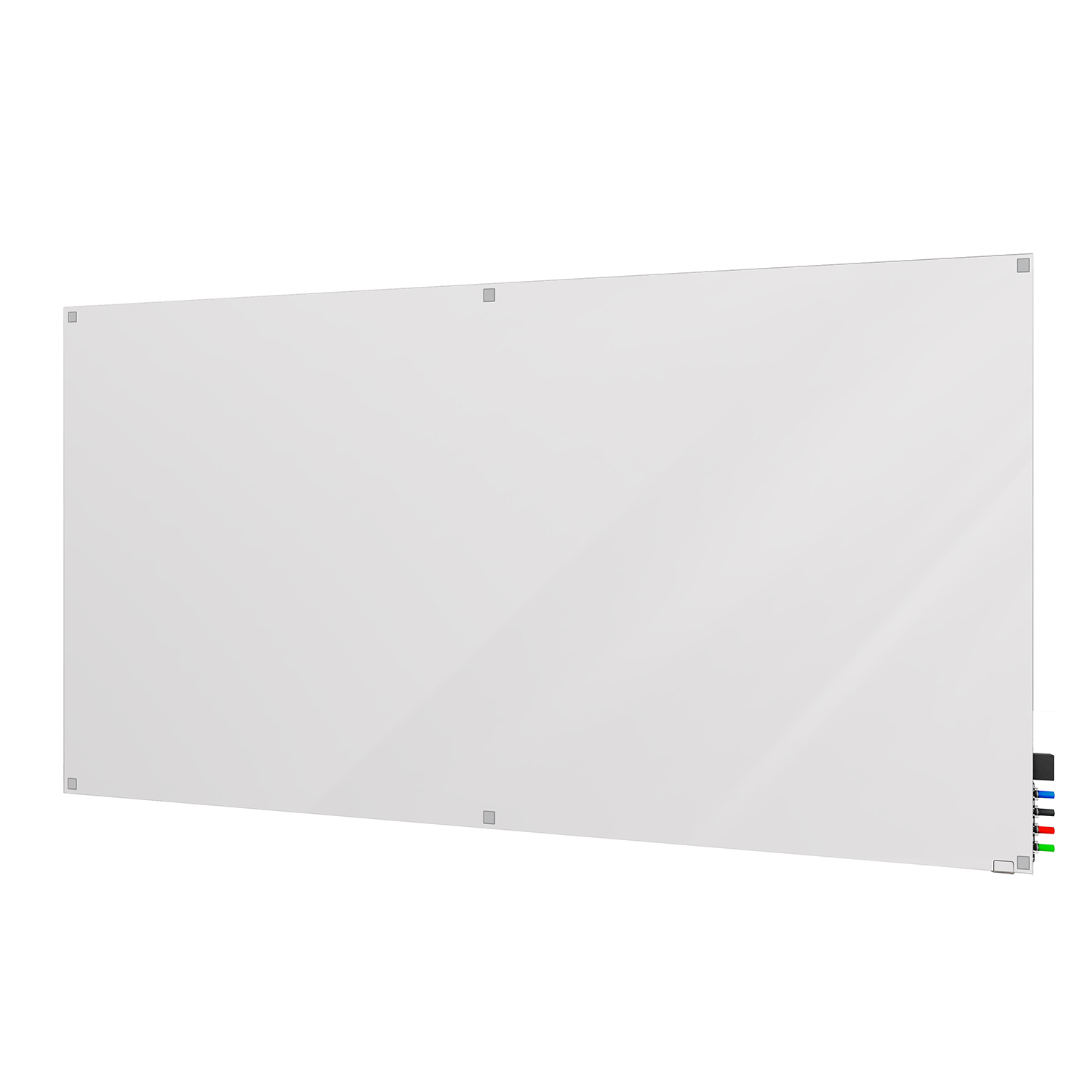 Hmysn46wh Ghent Glassboards Harmony Markerboard Square Corners Glass Whiteboard 4 H X 6 W White Walmart Com Walmart Com