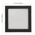 thumbnail image 2 of OULII Vinyl Record Display Frame Black Wood Simple and Elegant Giving 1Pack, 2 of 7