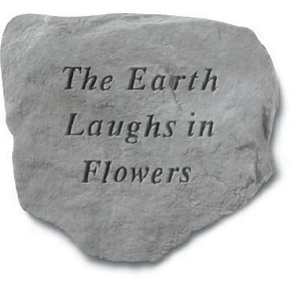Kay Berry- Inc.  The Earth Laughs In Flowers - Garden Accent - 11 Inches x 10 Inches