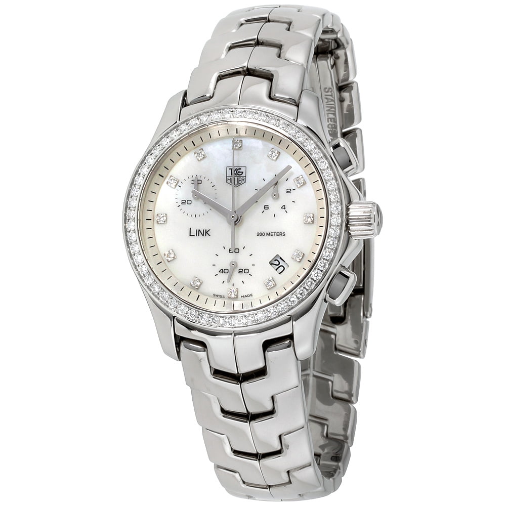 TAG Heuer Tag Heuer Link Mother of Pearl Dial Stainless Steel Ladies