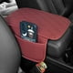 thumbnail image 5 of Caja de apoyo del brazo del coche, accesorios interiores de cuero, bolsa de almacenamiento multifunción de color borgoña, 5 of 9