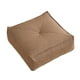 thumbnail image 2 of Cojín de suelo grande para futón, cómodo cojín de suelo, puf, cojín de asiento, asiento de silla Marrón, 2 of 9