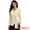 Apricot, variant on DARING DIVA Women's Casual Belted Notch Lapel Long Sleeve Blazer Jacket XS Apricot