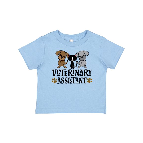 Inktastic Veterinary Assistant Vet Tech Boys or Girls Baby T-Shirt
