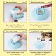 thumbnail image 4 of Methold Juguete interactivo de alimentación lenta para lamer para perros y gatos. Reduce la ingestión para comidas tranquilas. Suministros para gatos amarillo, 4 of 6