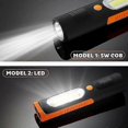 thumbnail image 2 of Torches Led+cob Lampe d'Inspection Lampe de Camping, Mains Libres Garage Atelier Flashli, 2 of 4