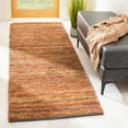 thumbnail image 2 of SAFAVIEH Organic Ben Striped Jute Area Rug, Red/Multi, 9' x 12', 2 of 7