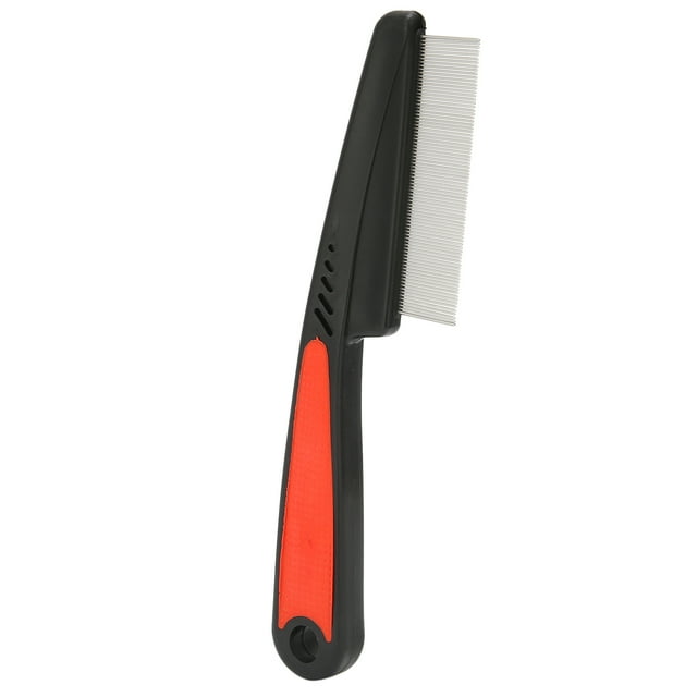 Lice Comb, Rounded Teeth Professional Stainless Steel Microgrooves Lice Nit Come Reliable Tight Spiral Form For Remove Lice Nit And Dandruff For All Hair Types