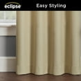 thumbnail image 6 of Eclipse Kendall Modern Blackout Curtains, 63 In Long x 42 In Wide, Café, Sold as a Single Curtain Panel, 6 of 7