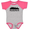 thumbnail image 3 of Inktastic Philadelphia Pennsylvania City Skyline Boys or Girls Baby Bodysuit, 3 of 5