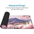 thumbnail image 4 of Japanese Gaming Mouse Pad XL,Cherry Blossom Extended Large Desk Mat,Large Mouse Pad for Desk,Non-Slip Rubber Base Stitched Edge 31.5 x 11.8 in, 4 of 17