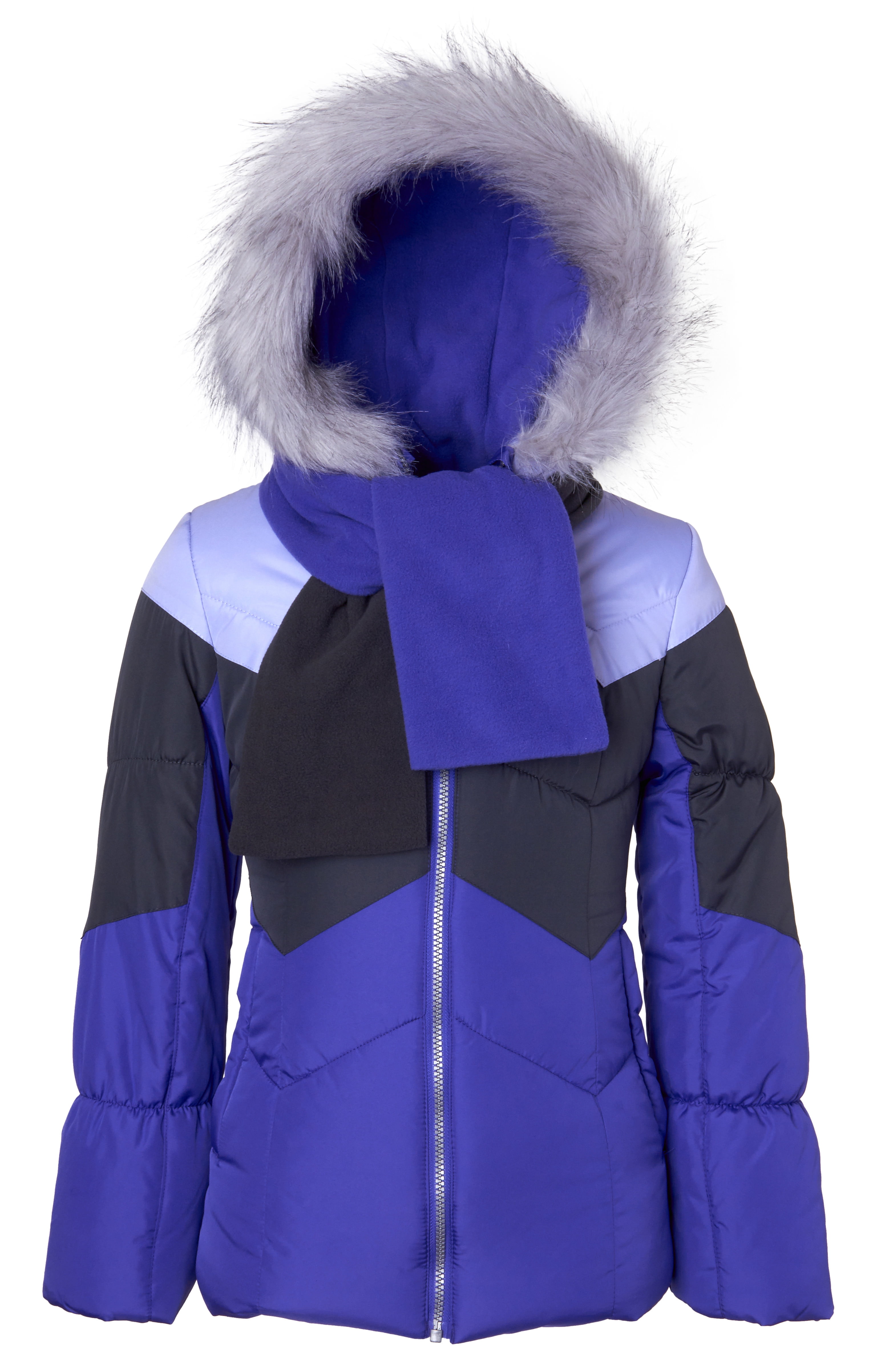 purple bubble coat