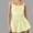 Yellow, variant on Daiosportswear Women'S Square Neck Sleeveless Romper Jumpsuit Summer One Piece Outfit,Shorts for Women