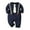 Navy, variant on Kayannuo Baby Boy's Clothing Fall Winter Newborn Baby Boys Long-sleeve Solid Color Romper Jumpsuit Clothes Outfits, Navy