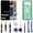 Silver, variant on INCELL for Samsung Galaxy S10 Screen Replacement S10 LCD Display SM-G973U SM-G973U1 Display Touch Screen Assembly No Fingerprint. (with Black Frame+Back Cover Adhesive+Tools)