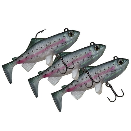 UPC: 0039984009723 | Storm WildEye Live Rainbow Trout Fishing Lures (3-Pack) – 5/16 oz | 4
