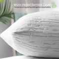 thumbnail image 3 of Hearth & Harbor Bed Pillow, Bamboo Pillows for Bed, King Size Pillows, 2 Pack, 3 of 8