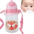 thumbnail image 4 of Taza para beber para bebé, taza portátil para beber para niños y bebés de dibujos animados, taza para alimentar características mejoradas, 4 of 9