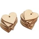 thumbnail image 1 of Corazón Disco de madera 10 piezas Colgante de madera Corazón Cuerda-Corazón de madera, 1 of 4