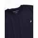 thumbnail image 2 of Camiseta Nautica para hombre, talla grande y alta, manga corta, azul marino, 1X, 2 of 3